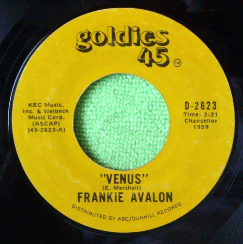 Frankie Avalon - Venus / I'm Broke (7", Single)
