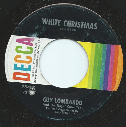 Guy Lombardo And His Royal Canadians - White Christmas (7", RE)