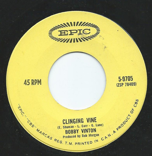 Bobby Vinton - Clinging Vine / Imagination Is A Magic Dream (7")