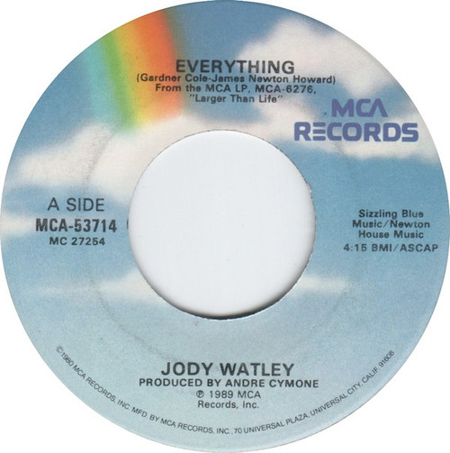 Jody Watley - Everything (7", Single, Glo)