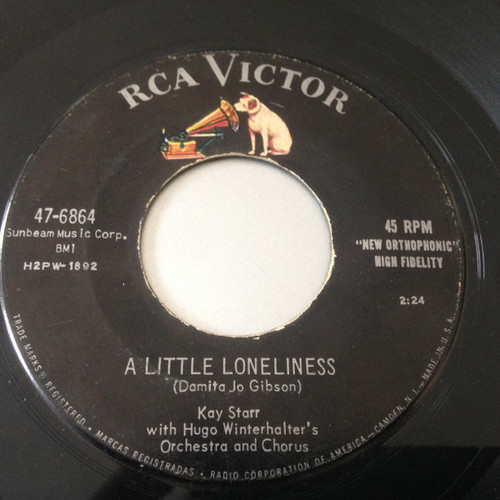 Kay Starr - A Little Loneliness (7", Single)