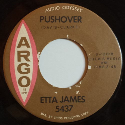 Etta James - Pushover  (7", Single)