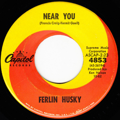 Ferlin Husky - Near You / It Was You - Capitol Records - 4853 - 7", Single 1042533261