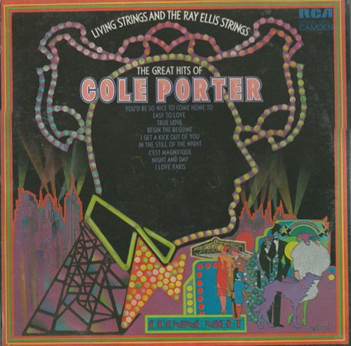 Living Strings And The Ray Ellis Strings* - The Great Hits Of Cole Porter (LP)