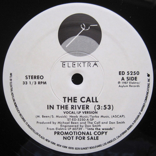 The Call - In The River (12", Promo)