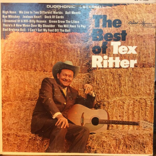 Tex Ritter - The Best Of Tex Ritter (LP, Comp)