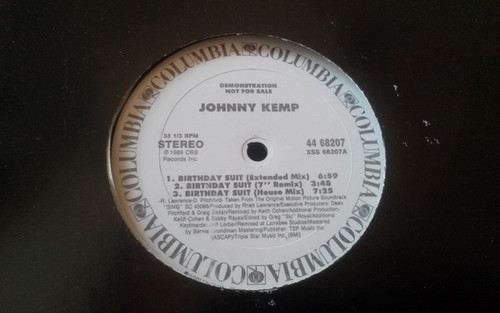 Johnny Kemp - Birthday Suit (12", Promo)
