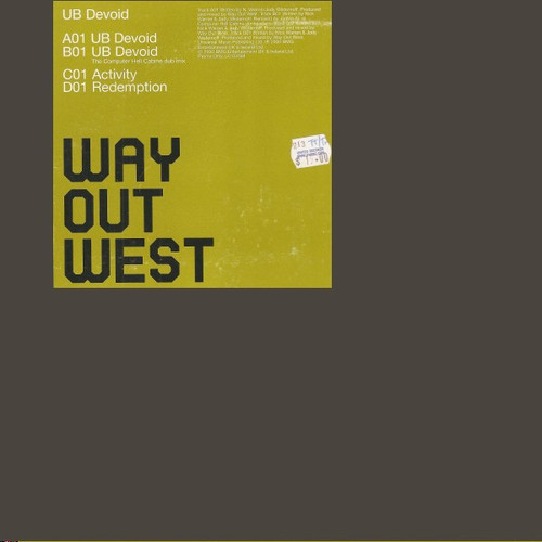 Way Out West - UB Devoid (2x12", Promo)