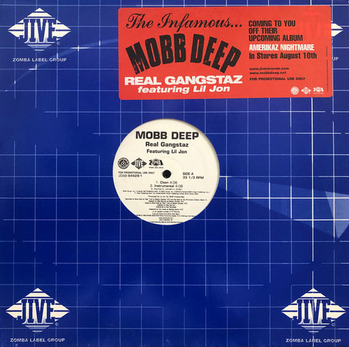 Mobb Deep - Real Gangstaz (12", Promo)