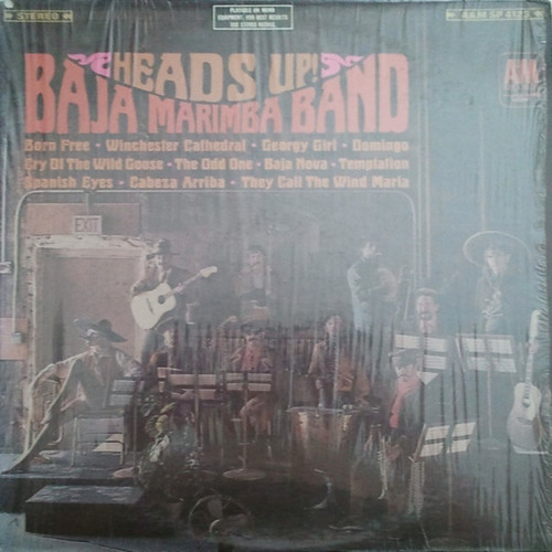 Baja Marimba Band - Heads Up! - A&M Records, A&M Records, A&M Records, A&M Records - SP-4123, SP 4123, A&M SP 4123, A&M 123 - LP, Album 1046490350