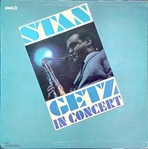 Stan Getz - Stan Getz In Concert (LP, Album, Mono)