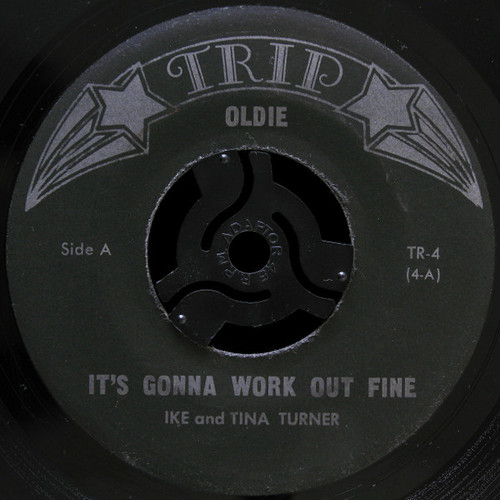 Ike And Tina Turner* - It's Gonna Work Out Fine (7", Single)