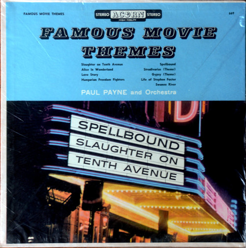 Paul Payne And Orchestra - Famous Movie Themes (LP, Album)