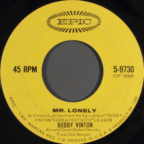 Bobby Vinton - Mr. Lonely / It's Better To Have Loved (7", Single)
