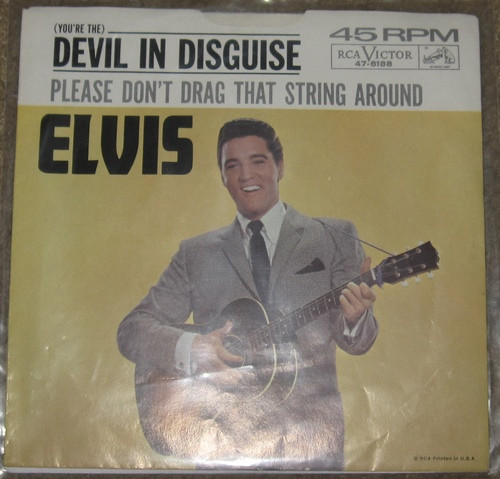 Elvis Presley - (You're The) Devil In Disguise (7", Single)