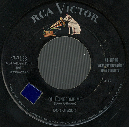 Don Gibson - Oh Lonesome Me - RCA Victor - 47-7133 - 7", Single, Ind 1050822815