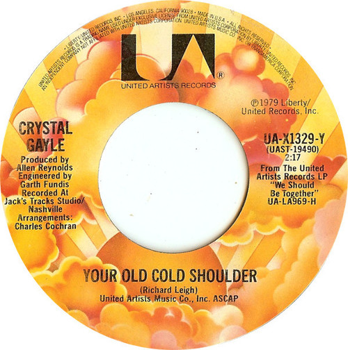 Crystal Gayle - Your Old Cold Shoulder (7", Single, Ter)