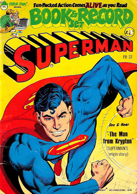 Unknown Artist - Superman: The Man From Krypton (Superman's Origin Story) (7")