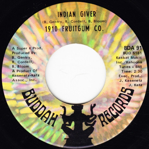 1910 Fruitgum Co.* - Indian Giver (7", ARP)