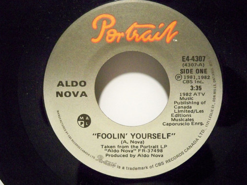 Aldo Nova - Foolin' Yourself (7", Single)