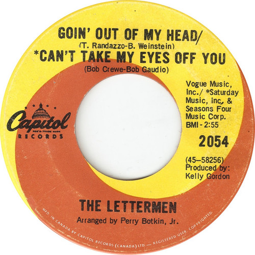 The Lettermen - Goin' Out Of My Head / Can't Take My Eyes Off You (7", Single)