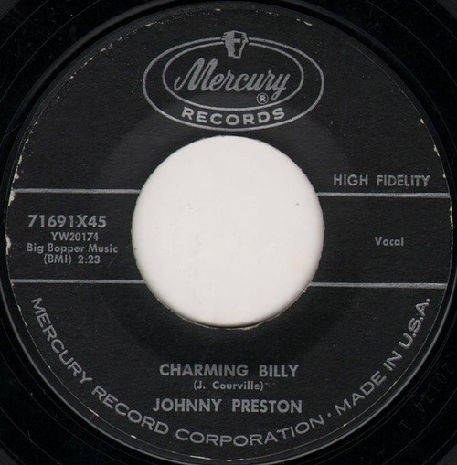 Johnny Preston - Charming Billy (7")