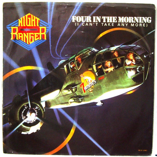 Night Ranger - Four In The Morning (I Can't Take It Any More) / This Boy Needs To Rock (7", Single, Glo)