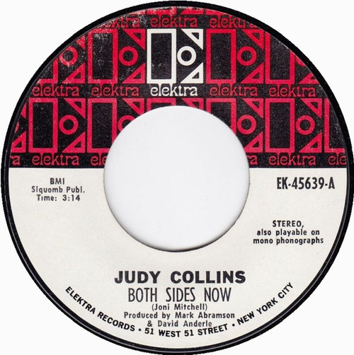 Judy Collins - Both Sides Now (7", Single, Styrene, Ter)