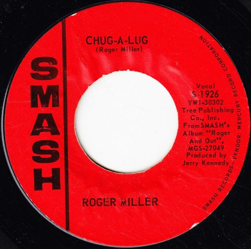 Roger Miller - Chug-A-Lug (7", Single, Styrene, Ric)