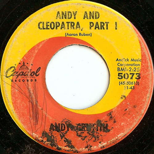 Andy Griffith - Andy And Cleopatra (7")