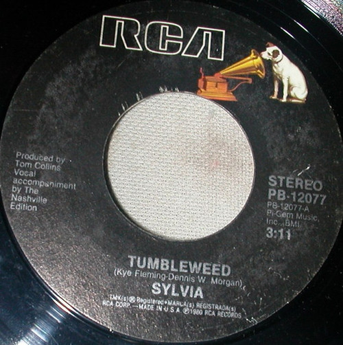 Sylvia (7) - Tumbleweed (7", Single)