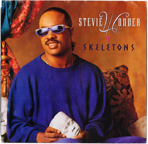 Stevie Wonder - Skeletons (7", Single)