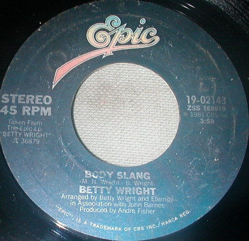 Betty Wright - I Like Your Loving / Body Slang (7", Single)