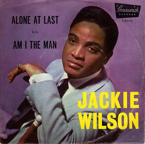 Jackie Wilson - Alone At Last (7", Single, Pin)