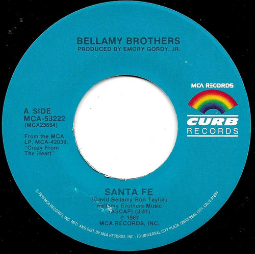 Bellamy Brothers - Santa Fe (7")