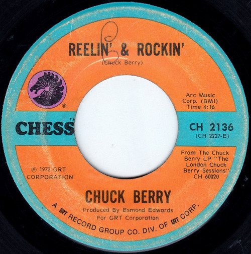 Chuck Berry - Reelin' And Rockin' / Let's Boogie (7", Single)