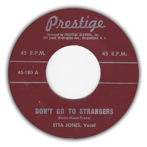 Etta Jones - Don't Go To Strangers (7")