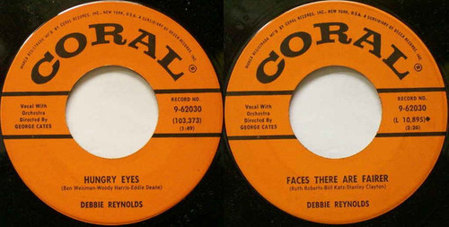 Debbie Reynolds - Faces There Are Fairer (7")