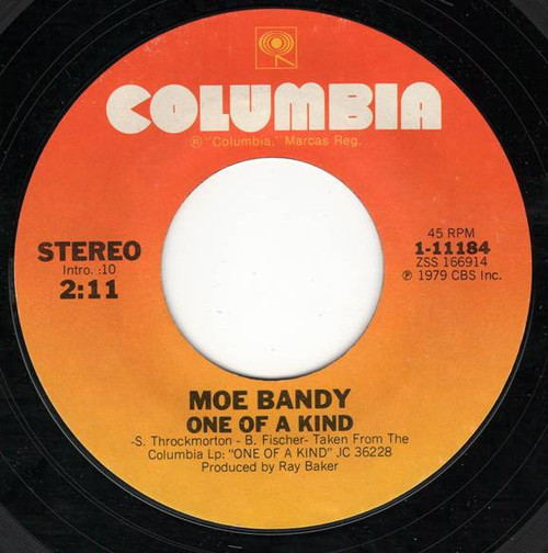 Moe Bandy - One Of A Kind (7")