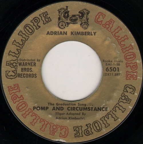 Adrian Kimberly - Pomp And Circumstance (7", Styrene)