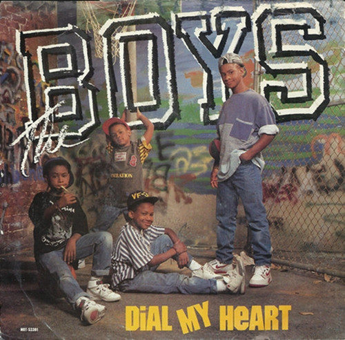 The Boys - Dial My Heart (7", Single, Pin)