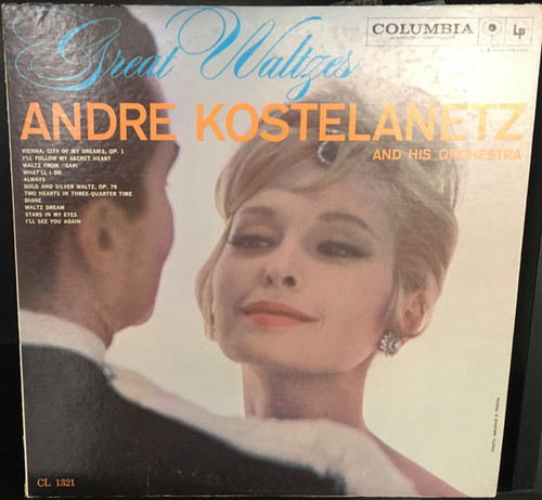 André Kostelanetz And His Orchestra - Great Waltzes (LP, Album)