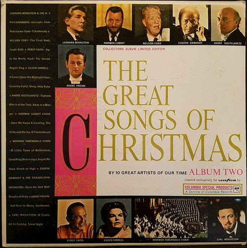 Various - The Great Songs Of Christmas Album Two (LP, Album, Comp, Ltd, Hol)