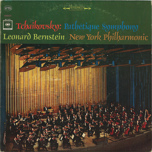 Pyotr Ilyich Tchaikovsky, Leonard Bernstein, The New York Philharmonic Orchestra - Pathetique Symphony - Columbia - MS 6689 - LP 1059398288