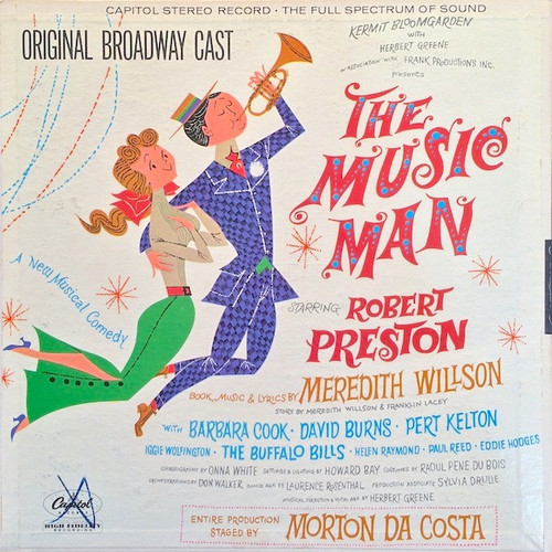 Meredith Willson - The Music Man - Original Broadway Cast (LP, Album, RE)