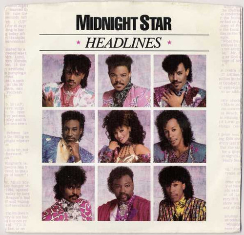 Midnight Star - Headlines (7", Single, Styrene, All)