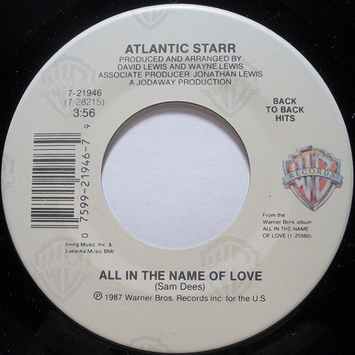 Atlantic Starr - My First Love (12