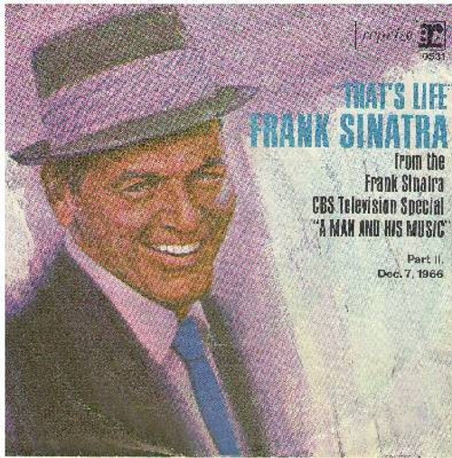 Frank Sinatra - That's Life / The September Of My Years - Reprise Records - 531 - 7", Single, Styrene, Pit 1066367605