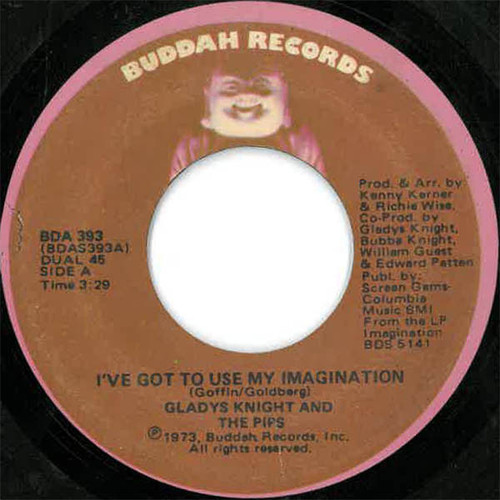 Gladys Knight And The Pips - I've Got To Use My Imagination (7", Single, Son)