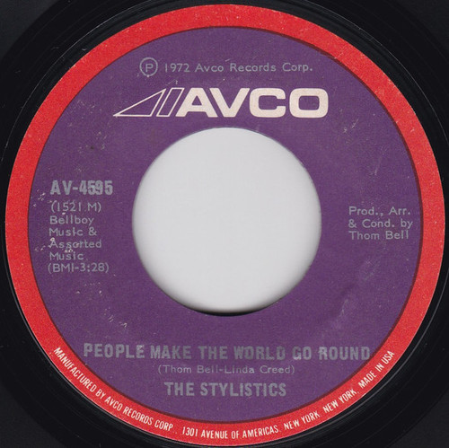 The Stylistics - People Make The World Go Round (7", Single, Styrene, (Ƨ))